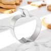 Unique Bargains Pastry Cutter Banana-Shaped Dishwasher Safe Stainless Steel Silver Tone 1Pcs - 2 of 4