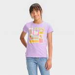 Girls' Short Sleeve Graphic T-Shirt - Cat & Jack™ Lavender