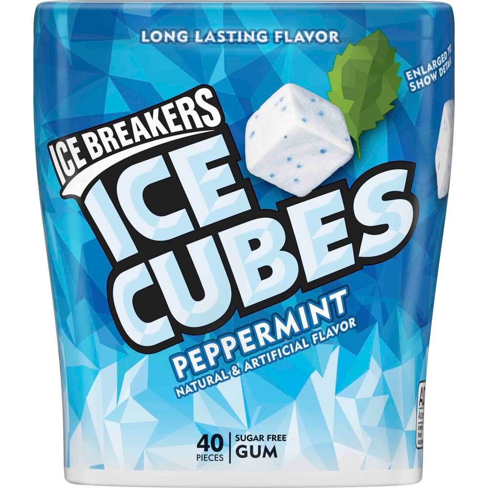 UPC 034000701025 product image for Ice Breakers Ice Cubes Peppermint Sugar Free Gum - 40ct | upcitemdb.com