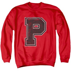 Pacific University Official Distressed Primary Logo Adult Crewneck Sweatshirt - 1 of 4