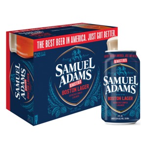 Samuel Adams Boston Lager Beer - 12pk/12 fl oz Cans - 1 of 4