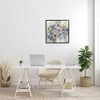 Stupell Industries Soft Rounded Wild Flowers Abstract Floral Field Black Framed Giclee Art - 2 of 4