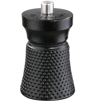 Zassenhaus "Worker" Pepper Mill, cast iron, 4" H x 2.4" dia.