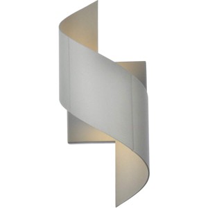 Elegant Lighting Raine Integrated LED wall sconce in silver - 1 of 4