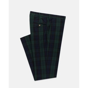 Lomsoe blackwatch seersucker trousers classic fit - 1 of 1