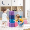 Infans 12 PCS Foam Building Blocks 5.5" x 5.5" Colorful Climbing Foam Soft Cubes - 4 of 4