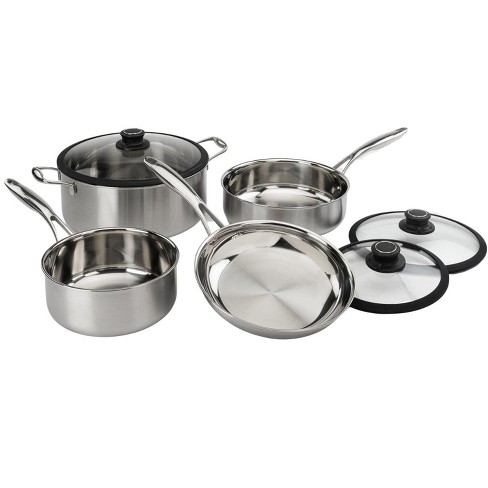 Cuisinart Classic 11pc Stainless Steel Cookware Set - 83-11n : Target