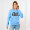 Simply Sage Market Women's Graphic Sweatshirt Boujee Mama Plaid - 3 of 4