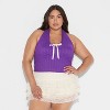 Women's Game Day Lace Halter Top - Wild Fable™ - 2 of 3