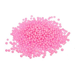 Unique Bargains Party Decorations Arts DIY Crafts Decorative Filler Foam Beads Balls 1 Pack - 1 of 4