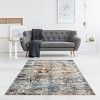 ChicFurnit Rug Durable Medium Soft Pile Vacuum Friendly for Busy Spaces, Multicolored, 62.99"*5.51"*5.51" - 2 of 4