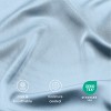 Rayon from Bamboo Solid Deep Pocket Sheet Set by Bare Home - 3 of 4