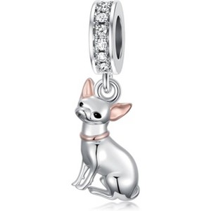 Sterling Silver Charm Set: Moon, Sunflower, Butterfly & Cat Dangle Pendants for Jewelry - 1 of 4