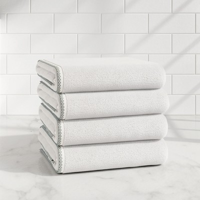 Boho Border Cotton Quick-Dry Towel Set - Great Bay Home