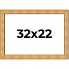 PosterPalooza | Embellished Gold Picture Frame - UV Acrylic, Backing Board, Hanging Hardware Included - 2 of 4