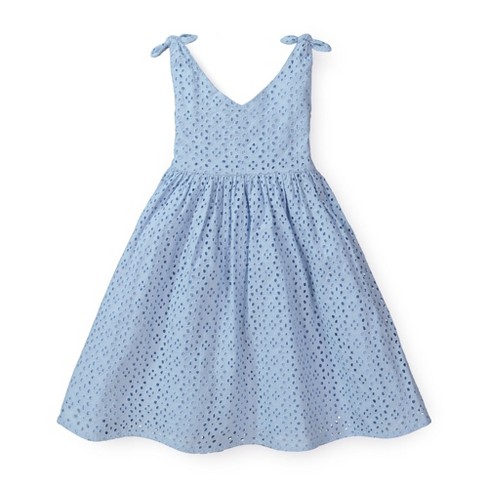 Hope & Henry Girls' Bow Shoulder Swing Dress, Toddler - image 1 of 4