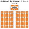 Big Dot of Happiness Basketball - Let The Madness Begin - College Basketball Party Candy Favor Sticker Kit - 304 Pieces - 3 of 4
