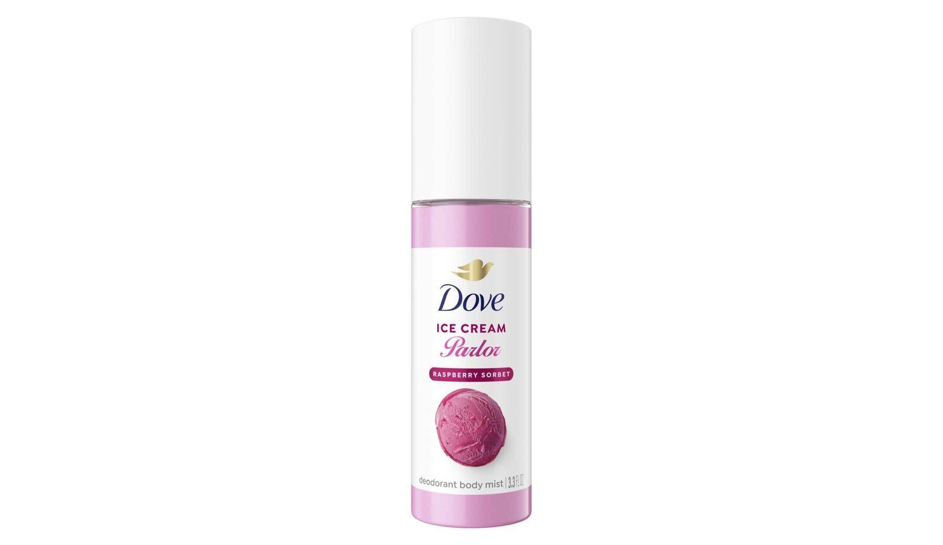Dove Beauty Ice Cream Parlor Body Mist - Raspberry Sorbet - 3.3oz