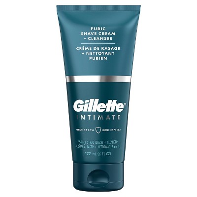 Gillette Intimate 2-in-1 Shave Cream and Cleanser, 150ml