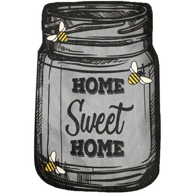 Briarwood Lane Home Sweet Home Mason Jar Burlap House Flag Bees Double-Sided 28" x 40"