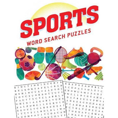 Sports Word Search Puzzles - by  Frank J D'Agostino & Ilene J Rattiner (Paperback)
