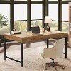 Tribesigns 55" Executive Desk for Home Office, Simple Computer Laptop Desk with Metal Legs, Writing Table Business Workstation - 4 of 4