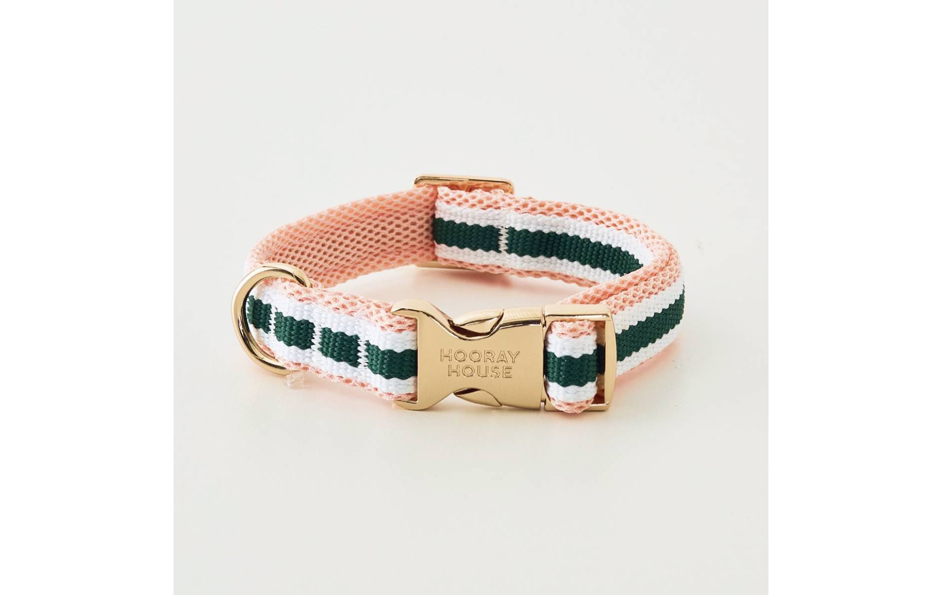 Hooray House Mesh Collar Pink - L