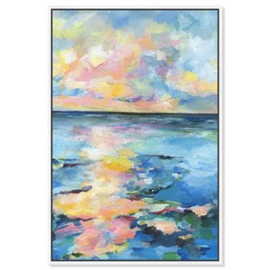 Art Remedy Doll Memories - Sea Imagination Beach Life Inspired Wall Art Framed - 1 of 4