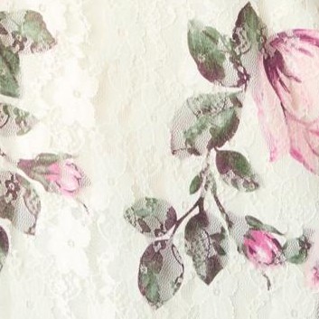 ivory floral
