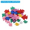 Unique Bargains Self Adhesive Glitters DIY Crafting Colorful Foam Stickers - image 2 of 4