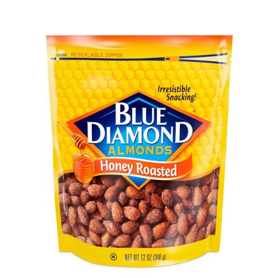 Blue Diamond Honey Roasted Almonds - 12oz : Target