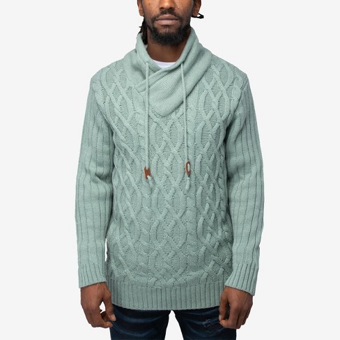New) Designer knit cowl neck sweater