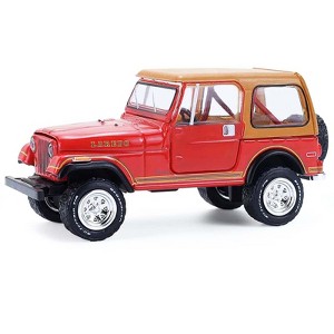 1980 Jeep CJ-7 Laredo Red with Tan Top 