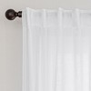 Awesome Home  Linen Blend Light Filtering Curtains for Living Room (2 Panels) - 2 of 4