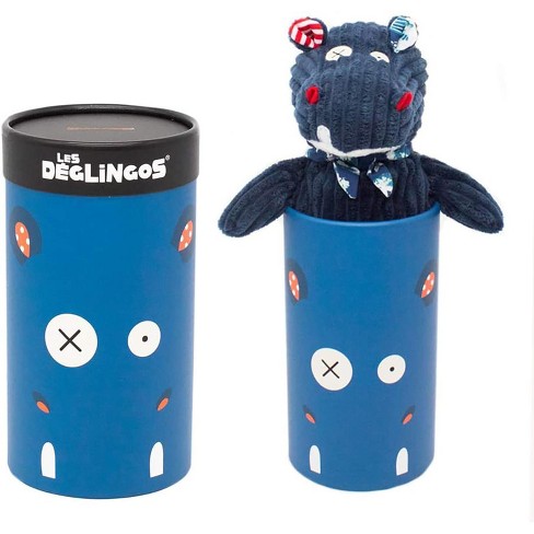 Triaction Toys Les Deglingos Corduroy Backpack Plush