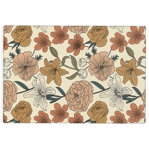 Emanuela Carratoni Spring Floral Mood Rug - Deny Designs - 1 of 3