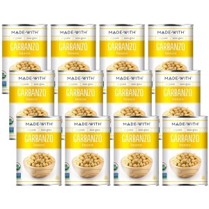 Made With Organic Garbanzo Beans - Case of 12/15 oz - 1 of 3