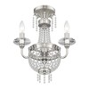 Livex Lighting Valentina 3 - Light Chandelier in  Brushed Nickel - 4 of 4