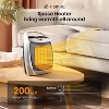 ZAFRO Small Electric Space Heater Ceramic Space Heater,Portable Heater Fan for Office with Adjustable Thermostat and Overheat Protection - 4 of 4