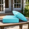 Belord 6" Outdoor Cushion Set, 28D High Density Sponge Replacement Patio Furniture Cushion with Removable Cover, Waterproof & Fade Resistant - 3 of 4