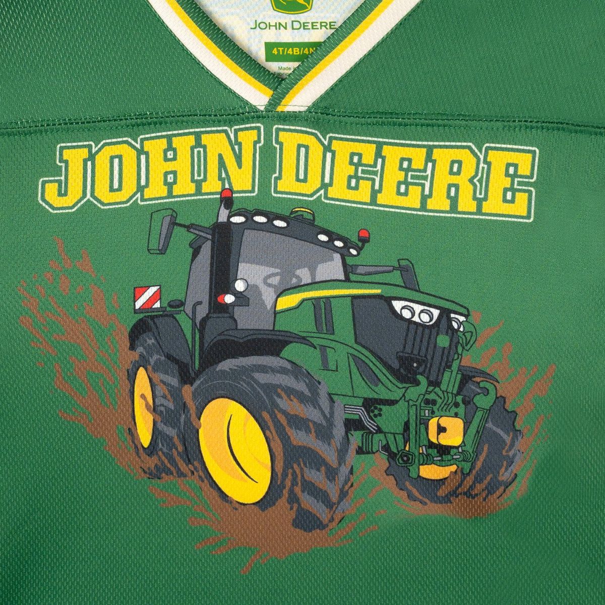 John Deere Little Boys' Athletic Football Long Sleeve T-Shirt - thumbnail 3