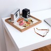 Avenie Countryside Garden Fox Square Bamboo Tray - Deny Designs - 2 of 2