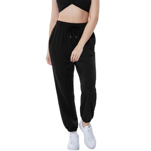 Clearlove  Women’s Casual Sweatpants Fashion High Waisted Joggers Pants Athletic Clothes with Pockets - 1 of 4