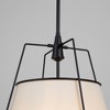 Artcraft Lighting Pullman 3 - Light Pendant in  Black - 3 of 4