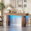 PAKASEPT 63" Extra Long Console Table with 3 Drawers, Wooden Narrow Entryway Table, for Hallway, Living Room - 4 of 4