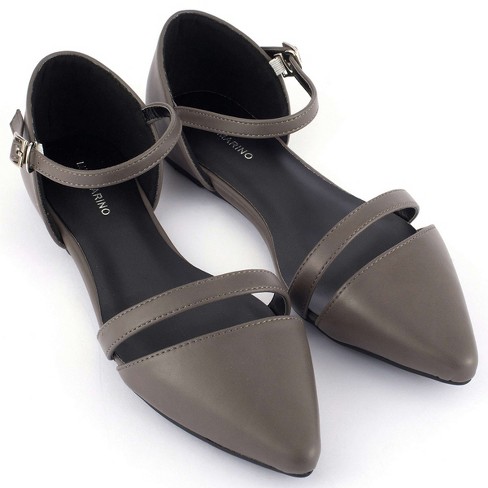 Mio Marino Women's Formal Flat Dress Shoes - Gray, Size: 10 : Target