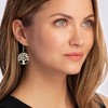 Ross-Simons Italian 18kt Gold Over Sterling Diamond-Cut Tree Of Life Drop Earrings - 2 of 4