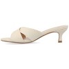 Journee Collection Womens Berkly Kitten Heel Slip On Open Toe Pumps - image 2 of 4