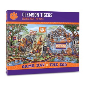 NCAA Clemson Tigers Game Day at the Zoo 500pc Jigsaw Puzzle - 1 of 3