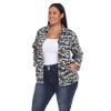 Plus Size Camo Denim Jacket - White Mark - 2 of 4